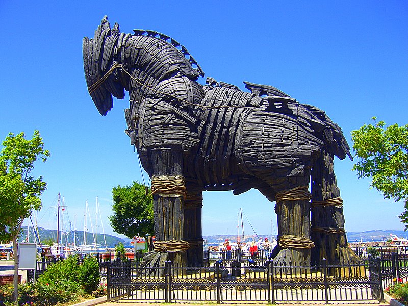 Trojan Horse, Troy Day Tour from Istanbul, India Holiday Options, Archeological